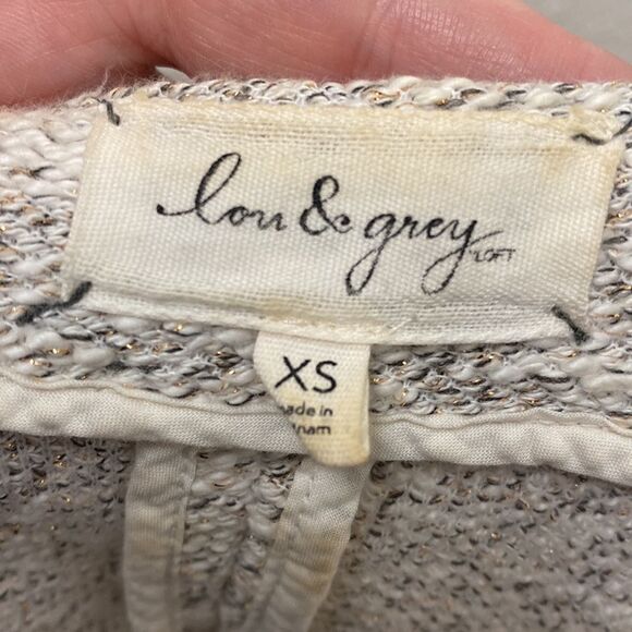 Lou & Grey Tweed Zip Jacket XS - Picture 2 of 6